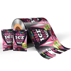 <span class=keywords><strong>Film</strong></span> d'emballage alimentaire souple haute barrière pour bonbons, snacks, biscuits, chocolat, café, sucre, gâteaux, gelée, sandwichs, lait - Product Image 3