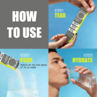 Poudre d'hydratation quotidienne, boisson électrolytique sans sucre, nutrition sportive, énergie, poudre d'électrolytes Keto en sachets, en stock