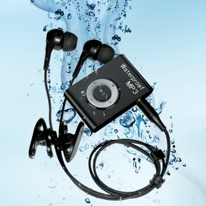 Reproductor <span class=keywords><strong>MP3</strong></span> Sumergible IPX8 de 4GB/8GB con Radio FM y Auriculares de Alta Fidelidad para Buceo, Surf, Deportes Subacuáticos y Correr - Product Image 1