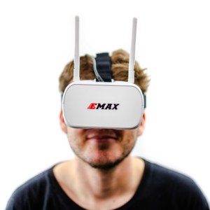 Chính thức Emax EZ Pilot Mirco FPV đua Drone Kit RTF Kit trong nhà mini đồ chơi whoop Quadcopter với FPV Goggle và điều khiển - Product Image 5