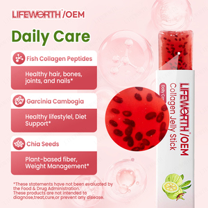 LIFEWORTH Collagène Marin Sans Sucre en Bâtonnets de Gelée pour le Soutien Immunitaire et un Vieillissement Sain - Product Image 3