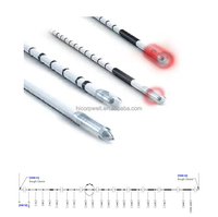 Fibres laser de chirurgie radiale/conique PLDD ENT HCW600630950 Tête laser à fibre imprimée pour varices