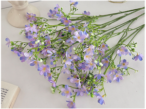 S546 <span class=keywords><strong>Fiori</strong></span> Artificiali Stile Ins, Gypsophila e Dafne per Decorazioni Domestiche e Allestimenti Scenografici per Matrimoni - Product Image 6