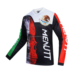 Maglia Personalizzata NOVITÀ 2022 a Maniche Lunghe da Motocross, Ciclismo, Fuoristrada, Dirt Bike, ATV, MTB, Downhill, Moto da Corsa - Product Image 6