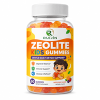 Complément alimentaire en gommes pour enfants à marque privée : Zéolite, Vitamines D3, B12, C, Chlorelle, Probiotiques, Prébiotiques, Soutien Digestif, Immunitaire et Détoxifiant