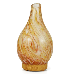 7 Color Light Smart Luft nubler ätherisches Öl Holz Wassers pray Luft Aroma therapie Aroma Diffusor Maschinen glas für BedRoom - Product Image 5