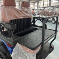 Voiturette de golf électrique tout-terrain 4 places, homologuée CE, avec batterie au lithium 72V, vitesse 30-50 km/h, plusieurs options disponibles, directement de l'usine