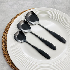 Juego de Cuchara y Tenedor de Miel de Acero Inoxidable 304 Chapado en Oro con Logotipo Personalizado al por Mayor para Proveedores de Artículos de Cocina y Marcas de Regalos - Product Image 3