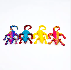 تماثيل مصغرة ثلاثية الأبعاد لقطط سيامية بدون شعر، تحف فنية مصنوعة يدويًا، زينة مكتبية - Product Image 3