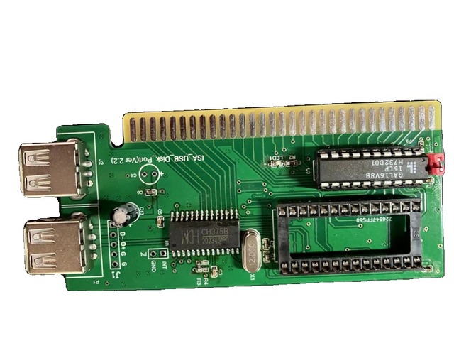 ISA to USB ISA to USB flash drive ISA interface to USB interface adapter card for industrial control devices