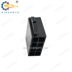 Connecteur de câble automobile 8 broches noir 8 broches marron femelle boîtier <span class=keywords><strong>ISO</strong></span> pour adaptateur <span class=keywords><strong>autoradio</strong></span> - Product Image 5