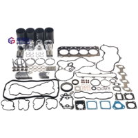 Kit de révision moteur complet : segments de piston, coussinets de bielle, coussinets de vilebrequin, jeu complet de joints pour mini-pelles C3.4B, 804D, 33T