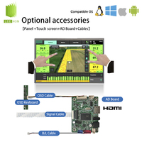 Panel LCD BOE 10.1 inci 1920*1200 WUXGA GV101WUM-N40 Ultra Tipis untuk Peralatan Berat, Modul LCD 10.1 Inci