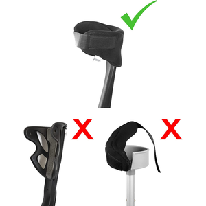 Funda para Muletas de Adulto con Velcro (x2 unidades), Accesorios y Almohadillas KMINA K10062 - Product Image 5