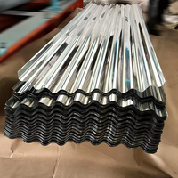 Láminas de Techo Metálicas Corrugadas, Tamaños Estándar 840mm/900mm/750mm de Ancho, Panel de Acero Galvanizado, Corte/Soldadura, Estándar ASTM