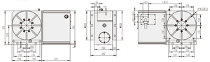 WT-320-2P Piezas para Centro de Mecanizado: Caja de Engranajes y Mesa Giratoria para Maquinaria - Product Image 6