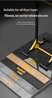 Barre de traction horizontale autoportante et station de dips en acier allié, équipement de gym à domicile réglable en hauteur pour adultes