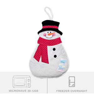 <span class=keywords><strong>Coussin</strong></span> <span class=keywords><strong>chauffant</strong></span> pour <span class=keywords><strong>micro</strong></span>-ondes en forme de bonhomme de neige pour cadeau de Noël - Product Image 4