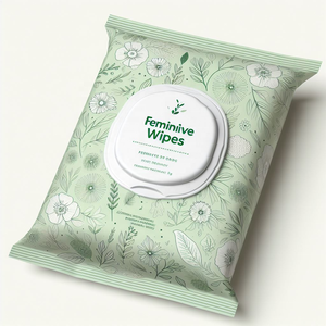 <span class=keywords><strong>Bambou</strong></span> organique biodégradable compostable non parfumé Hygiène intime féminine déodorant <span class=keywords><strong>lingettes</strong></span> humides pour femmes - Product Image 6