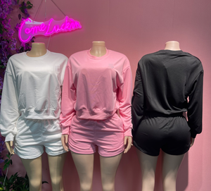 CLK Neuheiten Damen-Outfits Lockeres Hemd-Oberteil und Kurze Hose 2-Teiliges Set Y2K Lässige Jogger Zweiteiler Damenkleidung - Product Image 2