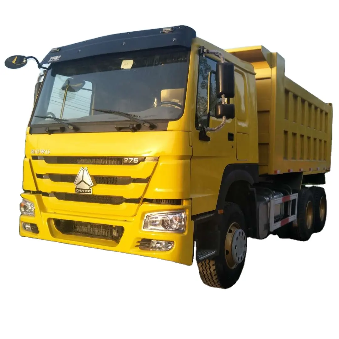 شاحنة قلابة Sinotruk 6x4 شاحنة قلابة مستعملة Hp HOWO للبيع في أفريقيا
