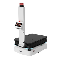 Robot AGV logistique, charge utile 300 kg, SLAM 2.0, sans codes au sol, chargement/déchargement automatique des étagères, levage 10 cm, autonomie 6-8h, détection d'obstacles laser