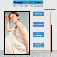 Écran d'art numérique 4K HD 8M pixels, affichage électronique intelligent, toile numérique décorative, affichage numérique crypto-art LCD NFT