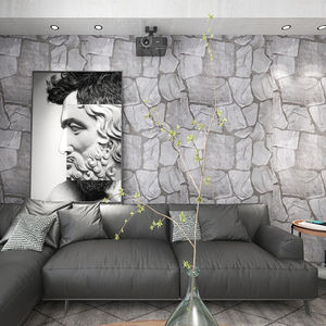 Autocollant en marbre blanc <span class=keywords><strong>papier</strong></span> peint auto-adhésif décoratif granit vinyle étanche huile <span class=keywords><strong>papier</strong></span> peinture décoration - Product Image 3