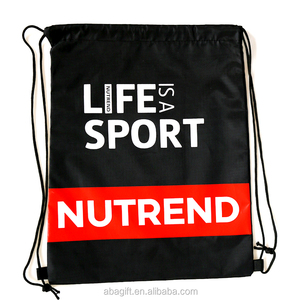 Promotional Custom logo Gym Backpack Draw String Packaging Bags for Women Men Children
