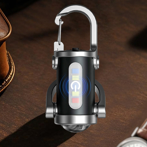 Có thể sạc lại Keychain Đèn pin 800 lumens EDC Mini COB làm việc ánh sáng đèn pin cho cmaping - Product Image 3