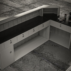 Set di barre in metallo resistente in stile industriale con Design moderno per la ricezione di <span class=keywords><strong>Bar</strong></span> <span class=keywords><strong>e</strong></span> Caf commerciali - Product Image 4
