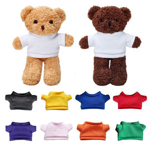 卸売特価 プロモーション用 パーソナライズドギフト かわいいぬいぐるみ オリジナルロゴTシャツ テディベア - Product Image 4