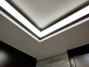 Perfil de Aluminio para Molduras de Techo SDW-HG16 con Canal LED, Iluminación Decorativa para Techo, Iluminación <span class=keywords><strong>Indirecta</strong></span> LED, <span class=keywords><strong>Cornisa</strong></span> - Product Image 3