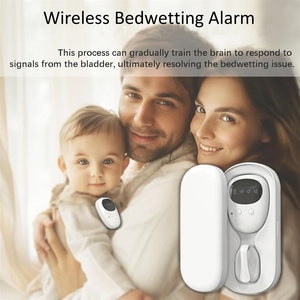 Không dây sạc bé báo động đái dầm Máy đái dầm báo động Bô đào tạo báo động với âm nhạc ánh sáng đèn flash cho bé và người cao tuổi - Product Image 5