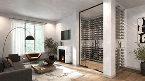 High Quality Temperature Control Dual Zone Compressor Wine <strong>Fridge</strong> Customized Wine Cabinets