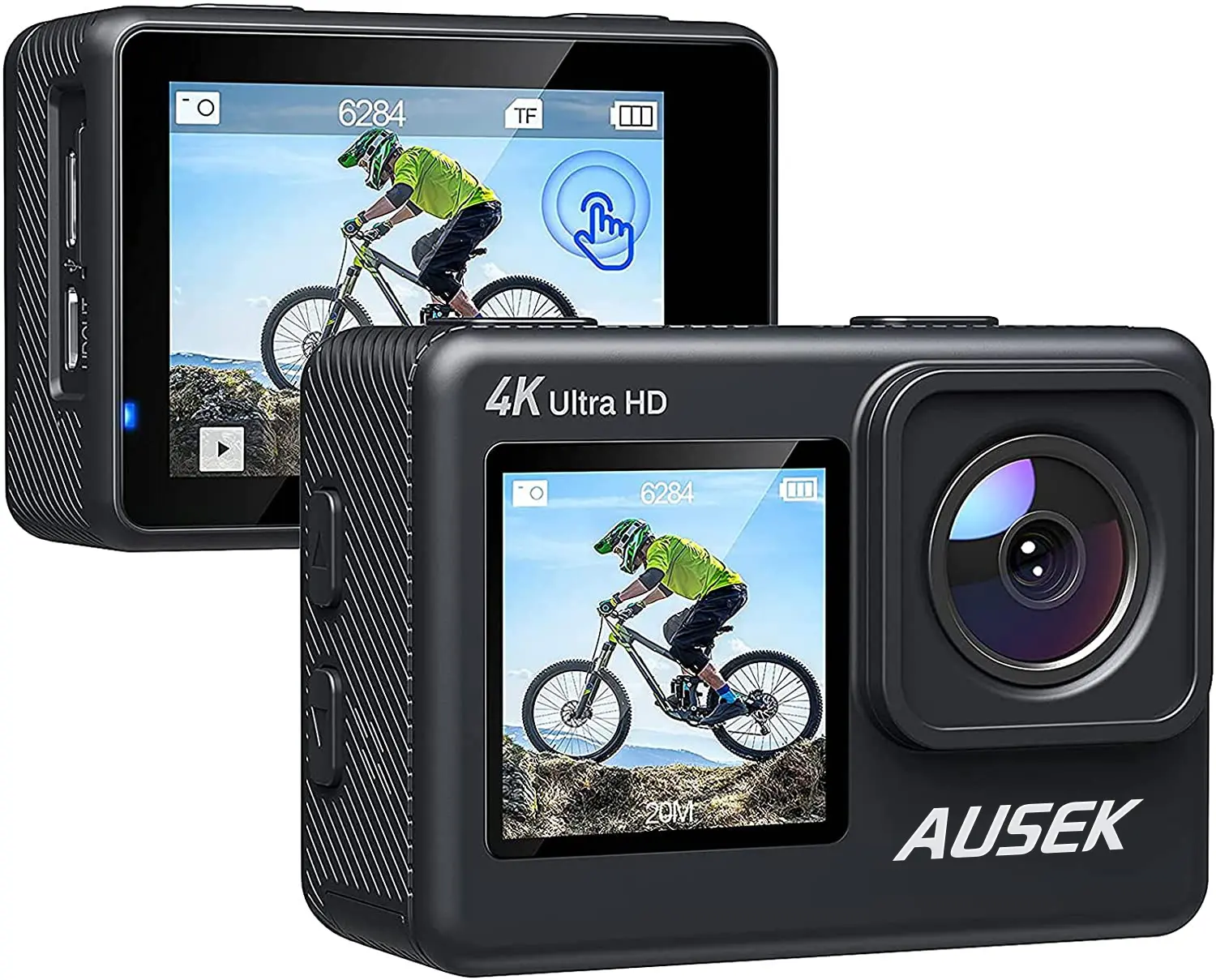 Outdoor Sports Camera With Interchangeable Lens Hd 4k Dual Color Screen Waterproof 5k Sports Dv Sports Recorder Camera