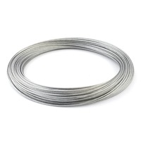 Câble en acier 7x7 / 7x19 1x19 1/8\" 1/4\" 5/32\" 3/16\" 250FT pour garde-corps