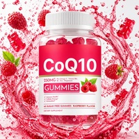 Gummies CoQ10 250mg Oméga 3 Magnésium B12 Santé cardiaque Énergie cellulaire Antioxydant 60 unités
