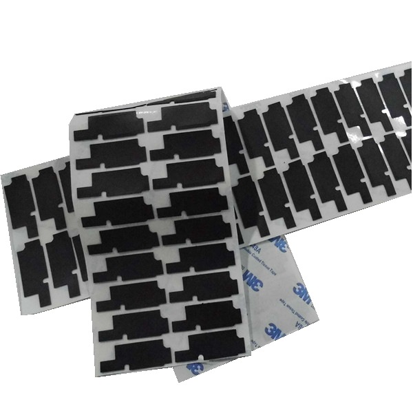 Изготовленные на заказ изделия из силиконовой резины, 3 м, листовой материал порона, черная двухсторонняя клейкая прокладка из пороновой пены