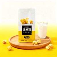 Sachet Doypack Imprimé Coloré avec Fermeture Éclair et Fond Stable pour Bonbons, Biscuits, Popcorn et Emballage Cadeau
