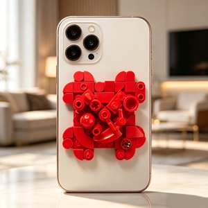 Kit de briques de construction pour la décoration de coques de téléphone DIY, accessoire de charme personnalisé pour téléphone portable, idéal pour les cadeaux de fêtes, vente en gros - Product Image 1