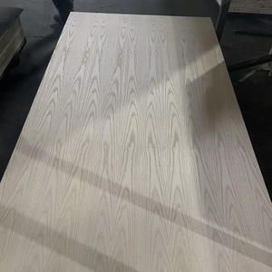 Hoja de <span class=keywords><strong>Mdf</strong></span> de chapa de madera de roble rojo natural de <span class=keywords><strong>4mm</strong></span> y 18mm - Product Image 2