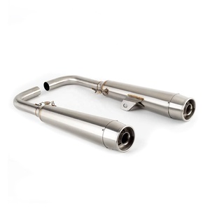 Escape para motocicleta Escape para <span class=keywords><strong>Triumph</strong></span> Bonneville <span class=keywords><strong>Bobber</strong></span> 1200 Speedmaster silenciador motocicleta Exhuatst sistema Header Pipe - Product Image 2
