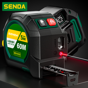 מדידת סרט לייזר 60 מ '(תצוגת lcd דיגיטלית, נטענת usb) - Product Image 6