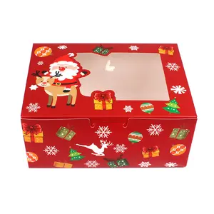 High Quality Christmas Eve Gift Box Favour Present Gifts Candy Boxes