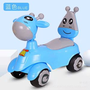 Blue Kids Scooter 1-3 Years Old Battery Powered With Seat And Music For Boys And Girls - Product Image 4