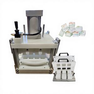 Pneumatic Bath Bomb Ball Press Machine PLC <b>Controlled</b> Customizable Size 20-100mm Ball Shape Shampoo Bar Press - Product Image 1