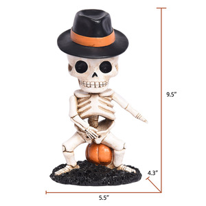 Đồ Dùng Tiệc Tùng Kinh Dị Bán Chạy Nhất Đồ Trang Trí Ngoài Trời Tượng Xương Lớn Trang Trí Halloween - Product Image 5