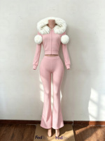 Combinaison moulante blanche pour femme avec col en fausse fourrure et capuche, manches longues, fermeture éclair, tenue décontractée pour soirée et club, coupe ajustée, vente en gros