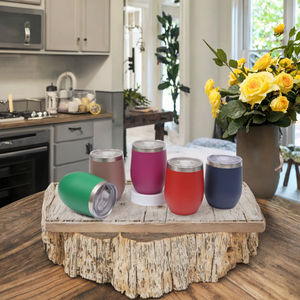 Vaso Térmico de Acero Inoxidable de Doble Pared con Aislamiento al Vacío, Diseño Clásico en Forma de Huevo, Taza Térmica Navideña con Tapa para Camping - Product Image 3